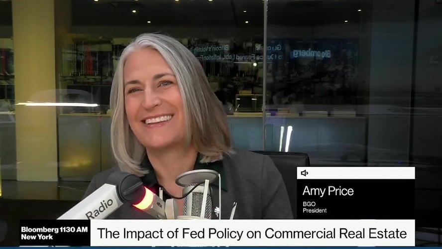 Bloomberg TV - The Inflection Point for CRE feat. Amy Price