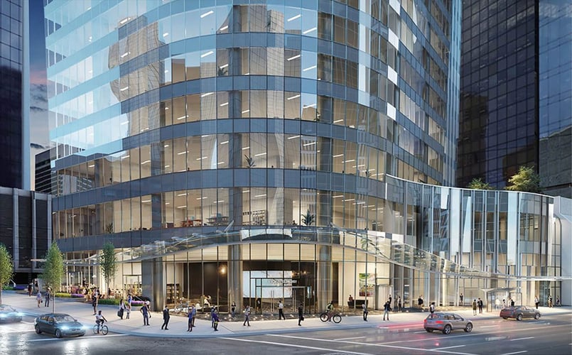 Bloomberg : WeWork louera 10 étages dans le développement des bureaux de Vancouver
