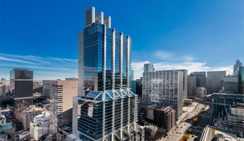 Commercial Property Executive : L&L Holding JV conclut un projet de bureaux de 47 étages à Manhattan