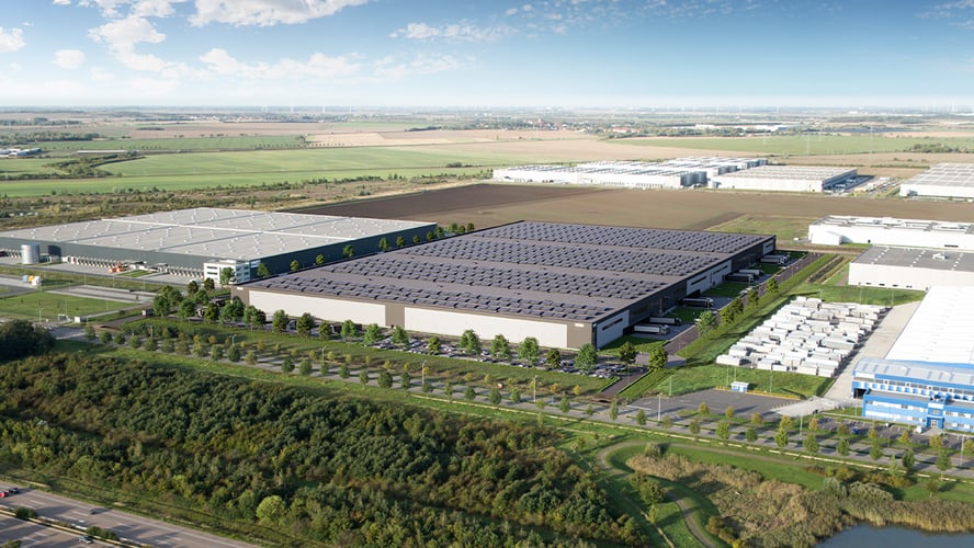 BGO aménage l’un des plus grands espaces logistiques contigus en Allemagne centrale dans le cadre du dernier projet « THE SPACE » au Star Park Halle